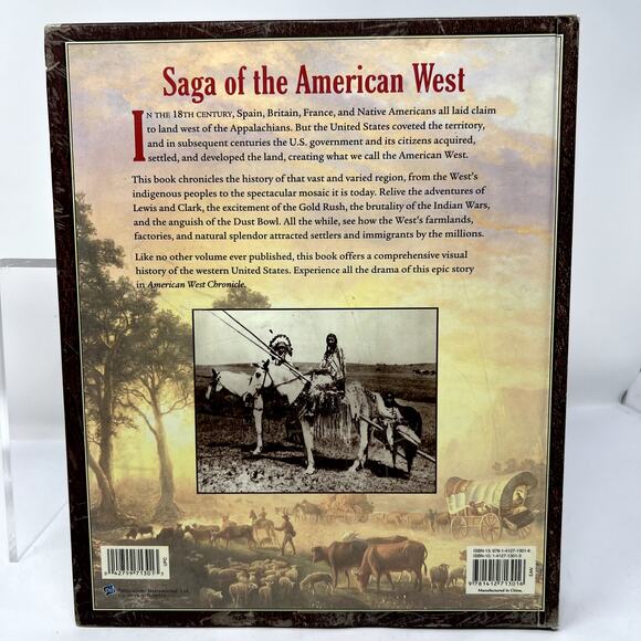 American West Chronicle Sag of American West Legacy Publishing 2007 BOOK History - Picture 2 of 13